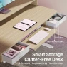 Thumbnail Electric Standing Desk with 2 Drawers & Large Keyboard Tray — Standing Desk, HUANUO