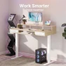 Thumbnail Electric Standing Desk with 2 Drawers & Large Keyboard Tray — Standing Desk, HUANUO