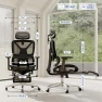 Thumbnail Ergonomic Office Chair with Footrest — Smart Chairs, FLEXISPOT