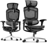 Thumbnail Ergonomic Office Chair with Footrest — Smart Chairs, FLEXISPOT