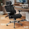Thumbnail Ergonomic Office Chair with Footrest — Smart Chairs, Vonesse