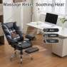 Thumbnail Ergonomic Office Chair with Heated Massage Function — Massage Chairs, ALYEEPLOR