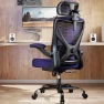Thumbnail Ergonomic Office Chair - X-Shaped Computer Desk Chair Comfy — Smart Chairs, Ergalithic