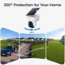 Thumbnail Security Cameras Wireless Outdoor, 6-Cam Kit — Security Camera, AOSU