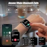 Thumbnail Smart Watch with 2.01" HD Touchscreen, Bluetooth Calling, 120+ Sports Modes, 24/7 Heart Rate & Sleep Monitoring, IP67... — Fitness Tracker, ganopterygon
