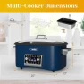 Thumbnail 8QT Digital Multi-Cooker Food Warmer — Multicooker, SUNVIVIPRO