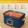 Thumbnail 8QT Digital Multi-Cooker Food Warmer — Multicooker, SUNVIVIPRO