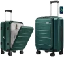 Thumbnail Carry On Luggage with Top Opening, Expandable with Front Pocket and USB Charging Port — Smart Luggage, cllson