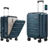 Thumbnail Carry On Luggage with Top Opening, Expandable with Front Pocket and USB Charging Port — Smart Luggage, cllson