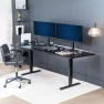 Thumbnail Electric Dual Motor Sit Stand Desk — Standing Desk, VIVO