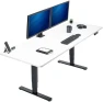 Thumbnail Electric Dual Motor Sit Stand Desk — Standing Desk, VIVO