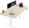 Thumbnail Electric Dual Motor Sit Stand Desk — Standing Desk, VIVO
