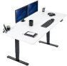 Thumbnail Electric Dual Motor Sit Stand Desk — Standing Desk, VIVO