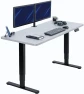 Thumbnail Electric Dual Motor Sit Stand Desk — Standing Desk, VIVO