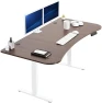 Thumbnail Electric Dual Motor Sit Stand Desk — Standing Desk, VIVO
