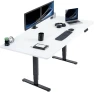 Thumbnail Electric Dual Motor Sit Stand Desk — Standing Desk, VIVO