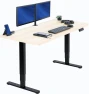 Thumbnail Electric Dual Motor Sit Stand Desk — Standing Desk, VIVO