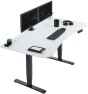 Thumbnail Electric Dual Motor Sit Stand Desk — Standing Desk, VIVO