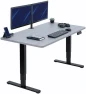 Thumbnail Electric Dual Motor Sit Stand Desk — Standing Desk, VIVO