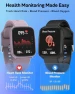 Thumbnail Fitness Tracker with 24/7 Heart Rate & Blood Pressure Monitor, Blood Oxygen & Sleep Tracker — Fitness Tracker, MorePro