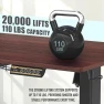 Thumbnail Height Adjustable Standing Desk with Drawer and Memory Preset — Standing Desk, SHW