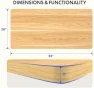 Thumbnail Whole-Piece Standing Desk with Clamp Power Strip, 55 x 28 — Standing Desk, FLEXISPOT
