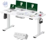 Thumbnail Whole-Piece Standing Desk with Clamp Power Strip, 55 x 28 — Standing Desk, FLEXISPOT