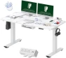 Thumbnail Whole-Piece Standing Desk with Clamp Power Strip, 55 x 28 — Standing Desk, FLEXISPOT