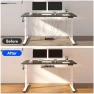 Thumbnail Whole-Piece Standing Desk with Clamp Power Strip, 48x24" — Standing Desk, FLEXISPOT