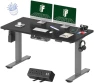 Thumbnail Whole-Piece Standing Desk with Clamp Power Strip, 48x24" — Standing Desk, FLEXISPOT