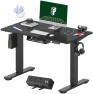 Thumbnail Whole-Piece Standing Desk with Clamp Power Strip, 48x24" — Standing Desk, FLEXISPOT