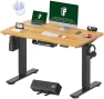 Thumbnail Whole-Piece Standing Desk with Clamp Power Strip, 48x24" — Standing Desk, FLEXISPOT