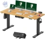Thumbnail Whole-Piece Standing Desk with Clamp Power Strip, 48x24" — Standing Desk, FLEXISPOT