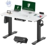 Thumbnail Whole-Piece Standing Desk with Clamp Power Strip, 48x24" — Standing Desk, FLEXISPOT