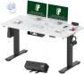 Thumbnail Whole-Piece Standing Desk with Clamp Power Strip, 48x24" — Standing Desk, FLEXISPOT