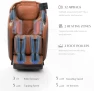 Thumbnail 3D Massage Chair with Zero Gravity Recliner — Massage Chairs, Mazzup