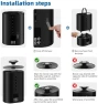 Thumbnail 6L Top Fill Humidifier with Warm and Cool Mist — Humidifier, Coolfiqu