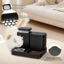 Thumbnail Automatic Cat Feeder and Water Dispenser Set, 2 in 1 Gravity Food Dispenser — Automatic Pet Feeder, ZOMISIA