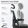 Thumbnail Ergonomic Desk Chair with Adjustable Lumbar Support — Smart Chairs, Nexthro
