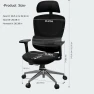 Thumbnail Ergonomic Mesh Office Chair — Smart Chairs, Jacia House