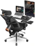 Thumbnail Ergonomic Office Chair with Adaptive Lumbar Support, Footrest, 4D Armrest, Adjustable Seat Depth & Height — Smart Chairs, NEWTRAL