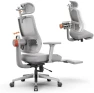 Thumbnail Ergonomic Office Chair with Adaptive Lumbar Support, Footrest, 4D Armrest, Adjustable Seat Depth & Height — Smart Chairs, NEWTRAL
