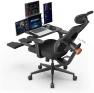 Thumbnail Ergonomic Office Chair with Adaptive Lumbar Support, Footrest, 4D Armrest, Adjustable Seat Depth & Height — Smart Chairs, NEWTRAL