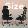 Thumbnail Ergonomic Office Chair with Mesh and Gold Accents — Smart Chairs, CASASIO