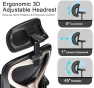 Thumbnail Ergonomic Office Chair with Mesh and Gold Accents — Smart Chairs, CASASIO