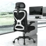 Thumbnail Ergonomic Office Chair with Mesh and Gold Accents — Smart Chairs, CASASIO