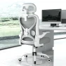 Thumbnail Ergonomic Office Chair with Mesh and Gold Accents — Smart Chairs, CASASIO