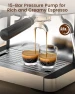 Thumbnail Espresso Machine with Grinder — Coffee Maker, Electactic