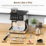 Thumbnail Espresso Machine with Grinder — Coffee Maker, Electactic