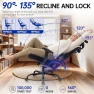 Thumbnail High Back Mesh Office Chair with Lumbar Support — Smart Chairs, Hayelf